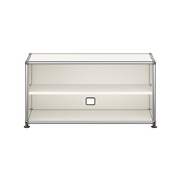USM Haller Lowboard 1-fach breit, offen x | reinweiß USM Haller Lowboard 1-fach breit, offen x | reinweiß