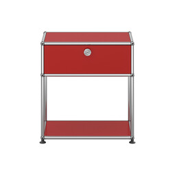 USM Haller Nachttisch M54 x | USM rubinrot