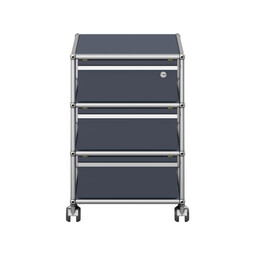 USM Haller Rollcontainer mit 3 Schüben
