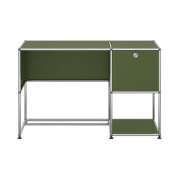 USM Haller Schreibtisch B21 x | olivgrün