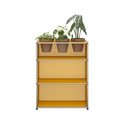 USM Haller Sideboard M56 x | goldgelb / basalt