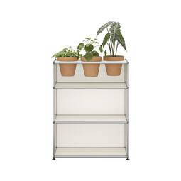 USM Haller Sideboard M56 x | reinweiß / terrakotta