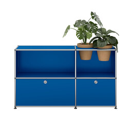 USM Haller Sideboard M57 x | enzianblau / terrakotta