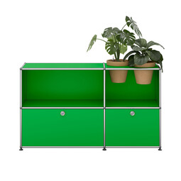USM Haller Sideboard M57 x | USM grün / terrakotta