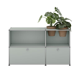 USM Haller Sideboard M57 x | lichtgrau / basalt