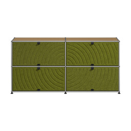 USM Haller Sideboard M68 x | USM beige / grün