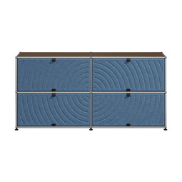 USM Haller Sideboard M68 x | USM braun / blau