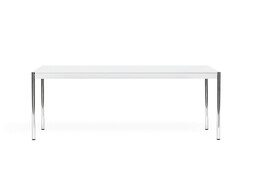 Bureau USM 200 x 100 cm | MDF poudré blanc