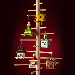 Alessi kubische Weihnachtsbaumanhänger 