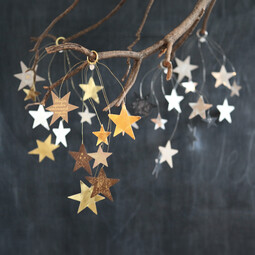 Weihnachtsanhänger Kleiner Sternenregen 