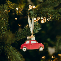 Weihnachtsbaumanhänger Eulenschnitt 