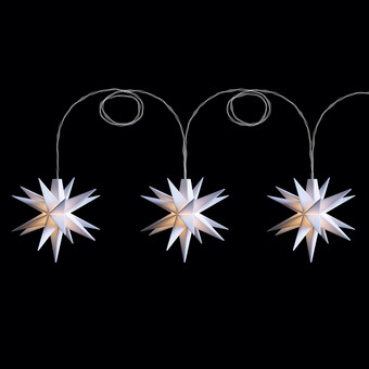 LED-Lichterkette Baby-Adventssterne 