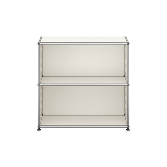 USM Haller Regal 2-fach hoch, Breite 78 cm, offen 
