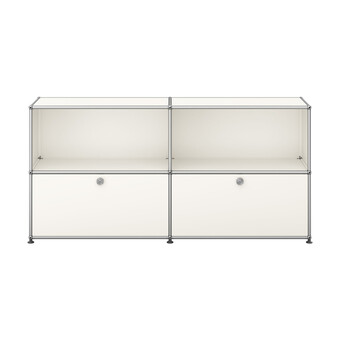 USM Haller Sideboard 2-fach breit, 2 Klapptüren unten 