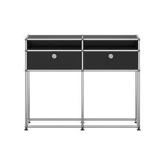 USM Haller Sideboard M51, 2 Fächer, 2 Klapptüren 