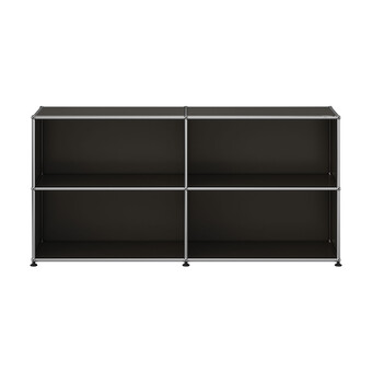 USM Haller Sideboard M67, 2-fach breit, 4 Fächer offen 