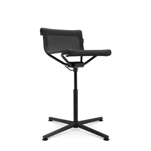 Tabouret de bar D1 Highstool moyen | noir