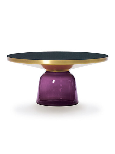 Table d’appoint Bell Table Coffee Table, H 36 cm | violet Table d’appoint Bell Table Coffee Table, H 36 cm | violet