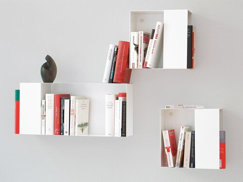 Etagère pour livres Box Box S | blanc