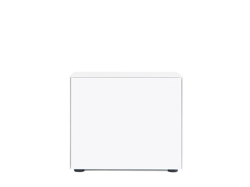 Caisson Connect H 52 cm, 1 porte (charnières de porte à droite) | blanc mat
