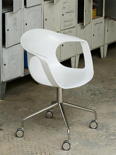 Chaise sur roulettes Flick 