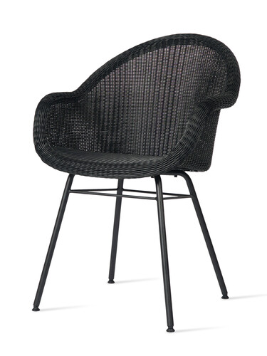 Chaise en osier polyéthylène Edgard 