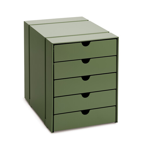 Système de rangement 12 modules 6 portes USM Haller 225 x 35 x h144 cm