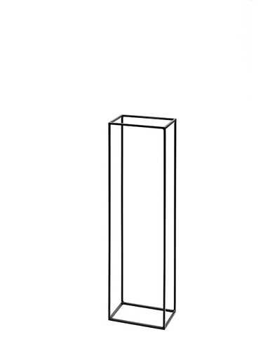 Porte-bûches Kwadrat Hauteur 100 cm | noir