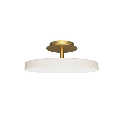 Plafonnier LED Asteria Up medium | blanc nacré