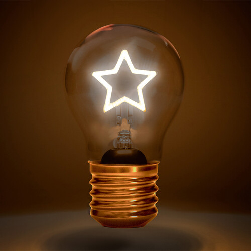 Ampoule décorative LED Étoile 