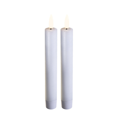 Chandelle LED en cire véritable 