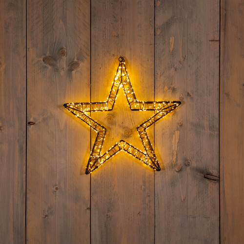 Étoile lumineuse LED Ø 36 cm, 800 LED | noir