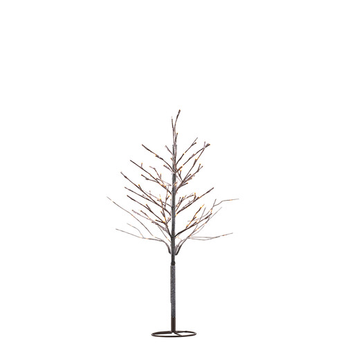 Sapin lumineux LED Alex Tree H 120 cm | marron foncé