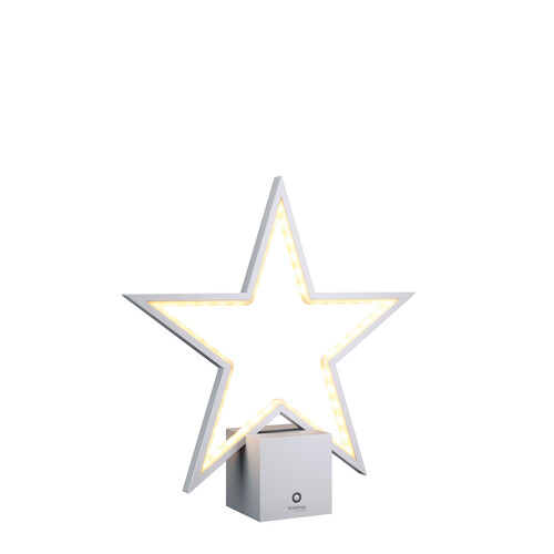 Lampe de table LED Lucy 2.0 H 33,5 cm | argenté