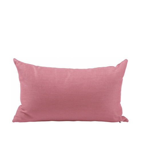 Coussins décoratifs d’extérieur 35 x 55 cm | rose
