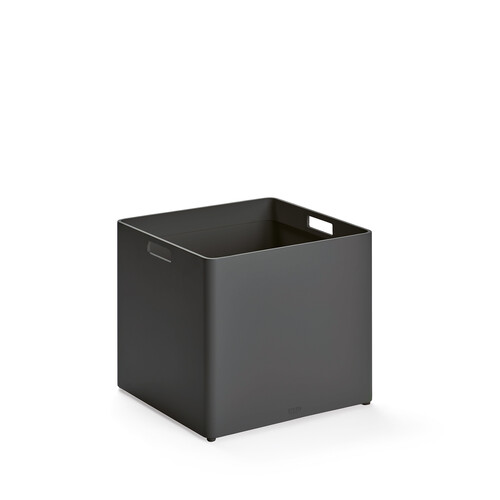 Bac à plantes cubique H 35 x L 40 x P 40 cm | anthracite