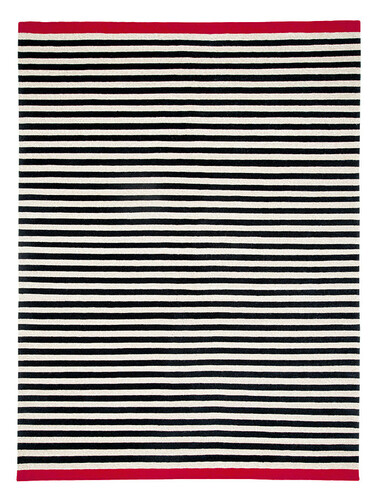 Tapis Rosemary 170 x 240 cm | noir/beige