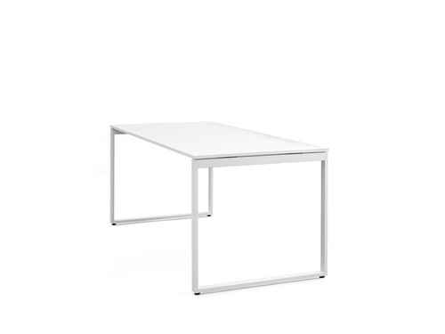 Table de bureau Pop Bench Square Pop Square, 180 x 80 cm | blanc