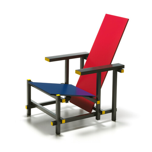 Fauteuil Red and Blue 