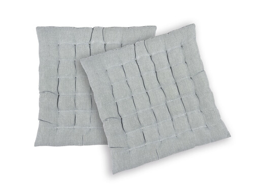 Coussin de siège Risotto, lot de 2 lot de 2 | pétrole