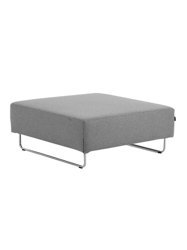 Élément de canapé Ohio Pouf | feutre, gris clair
