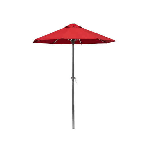 Parasol Kea H 230 cm, Ø 180 cm | rouge