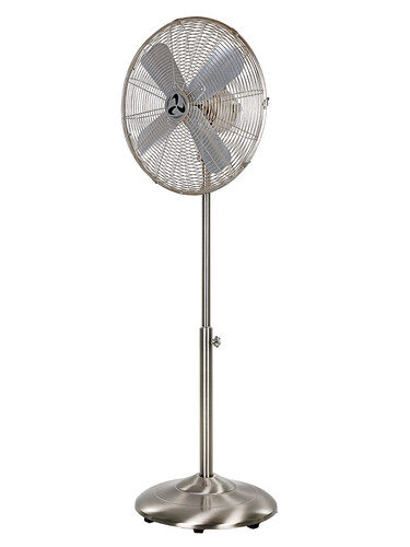 Ventilateur sur pied Satin Metal Breeze II 