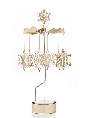 Bougeoir carrousel, grand format 
