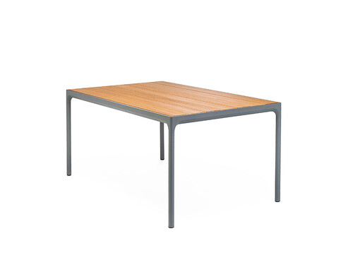 Table Four L 160 cm | structure : gris foncé