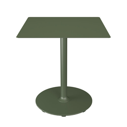 Table Pico plateau carré | vert olive