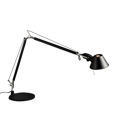 Lampe de table Tolomeo Tavolo sans ampoule | aluminium, noir