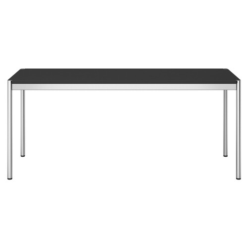 Bureau USM Haller 200x100 cm x | chêne contreplaqué noir Bureau USM Haller 200x100 cm x | chêne contreplaqué noir