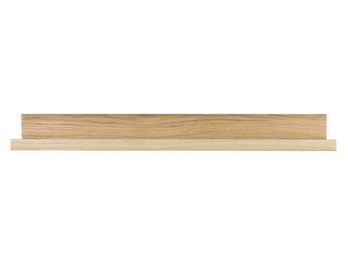 Étagère murale Ell L 80 cm | bois de chêne, huilé
