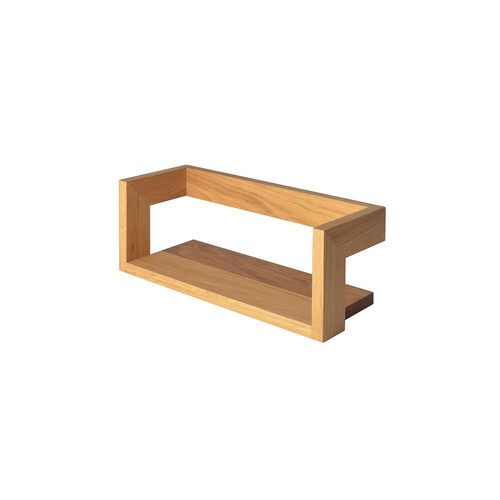 Étagère murale Lin largeur 40 cm | chêne huilé